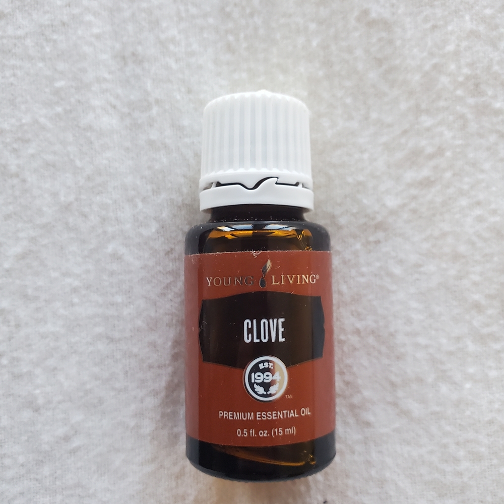 Young Living Clove Oil in Brown Bottle